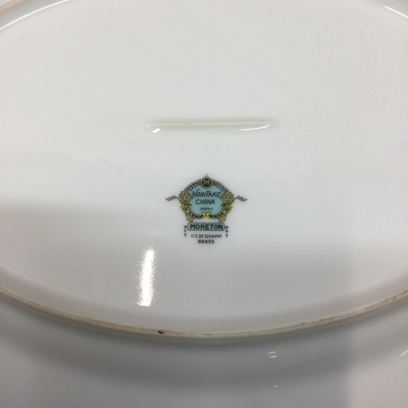 Vintage Noritake China Japan Moreton Blue Floral - Picture 8 of 8